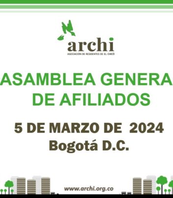 Consulta los documentos de ARCHI como Entidad Sin Ánimo de Lucro 2024