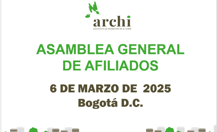 Consulta los documentos de ARCHI como Entidad Sin Ánimo de Lucro 2025