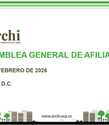 Consulta los documentos de ARCHI como Entidad Sin Ánimo de Lucro 2026